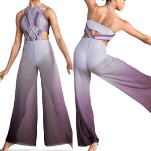 Revolution 10th House Dance Costume FREEFALL VICTORIAN LILAC purple TH23099 MA